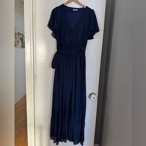 Baltic Born Deep Blue Maxi Dress